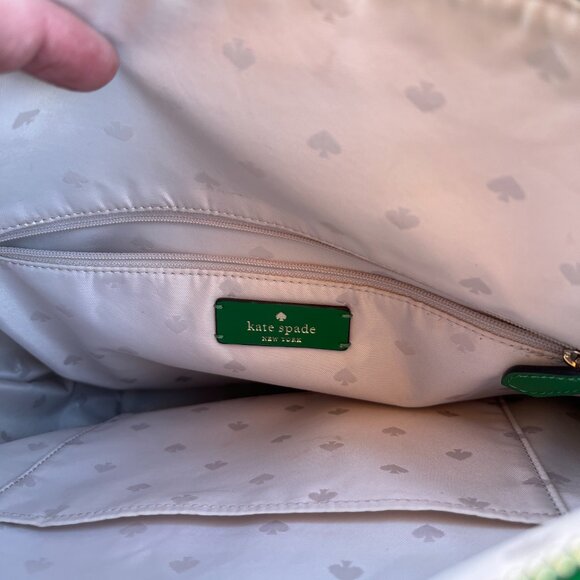 Kate Spade Green Nylon Crossbody - Picture 2 of 6